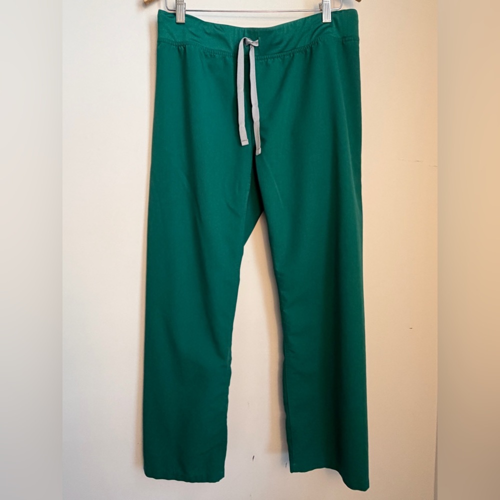 FIGS Scrub Pants Medium/P Green Technical Collection Straight Leg